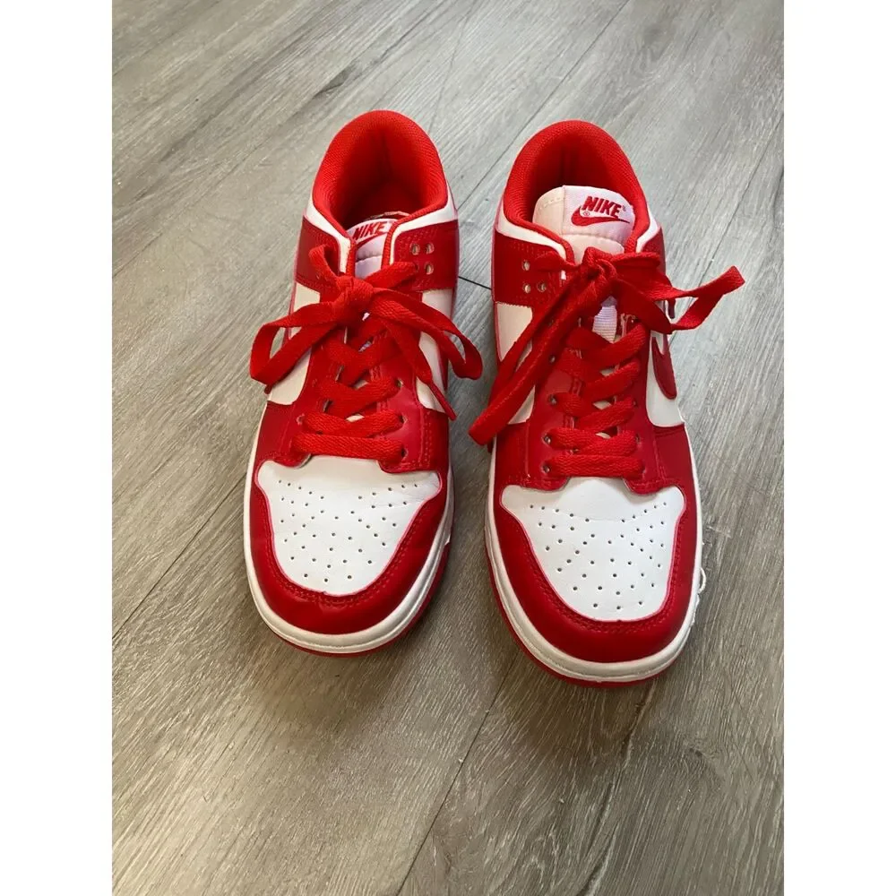 Nike Dunk Low SP St Johns University Red CU1727-100 Mens 6.5 Womens 8